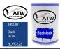 Preview: Jaguar, Dark Blue, BLVC225: 500ml Lackdose, von ATW Autoteile West.